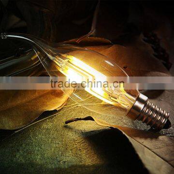C35 E14 LED Candle light 6W 660lm 2W 4W 6w with E12 E14 B22