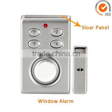 Home Usage Wireless Solar Door and Window Siren Alarm