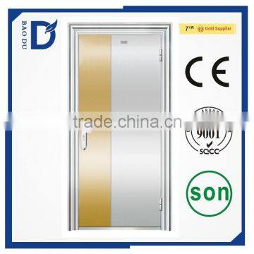 2016 New Type Hot Sale Security Steel Door Best Price 304 Material Stainless Steel Door photo-6