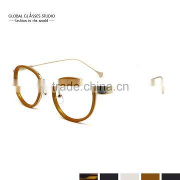 New Arrival Students Round Eyeglasses Frames Vintage Quanlity Optical Frames Spectacles Prescription Optical Frames 2172 photo-3