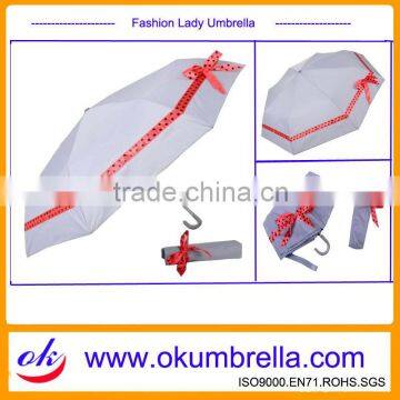 Manual open super light fashional umbrella for laies