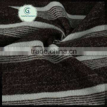 China polyester factory cationed hacci one side brushed fleece for sweaters garment