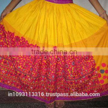 Wholesale Price in new arrival Handmade vintage banjara cotton skirt