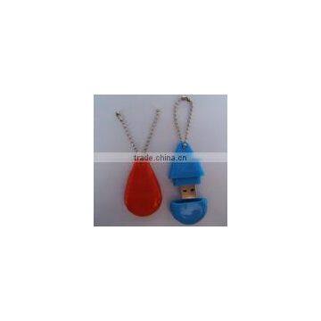 water-drop shape usb flash drive