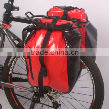 pvc waterproof folding bike bag