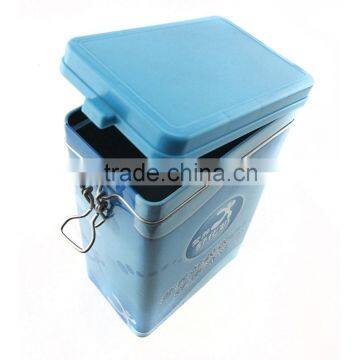 High-end Plain Metal Milk Tin Box With Lock
