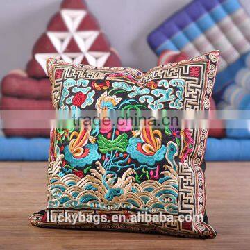 New design handmade pillow China wholesale embroidery design patterns hmong pillow