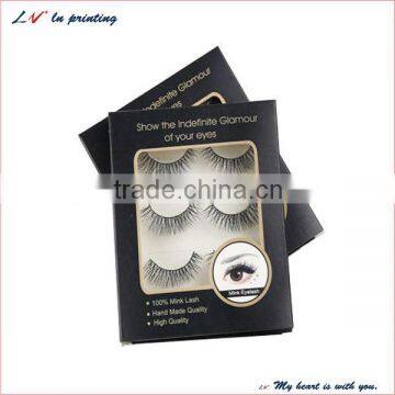 high quality paper false eyelash packaging box in shanghai