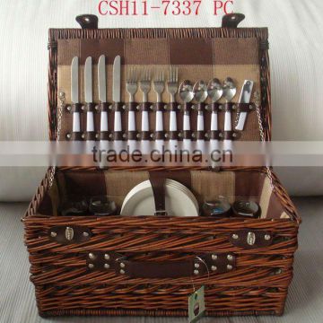 willow picnic basket