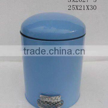 Metal trash for Home and Gargen decoration sx2027-3
