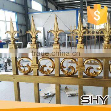 decorative aluminum fence top spears for gate