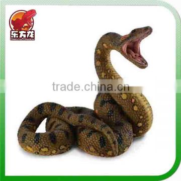 Life size animal model power animal snake