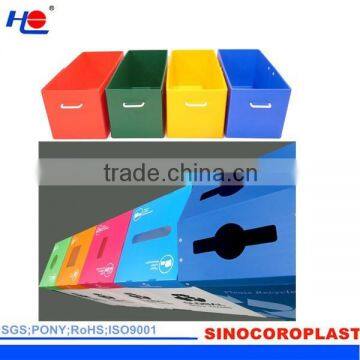 Corrugated Plastic Recycle Bin Manufacturer