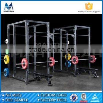 MSG Powder Coated Steel Commercial Gym Free Standing Crossfit Rig with J-Cup