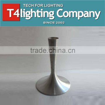Metal base for dining table tulip table base