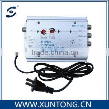 2015 xuntong Indoor high quality 3 way CATV signal amplifier