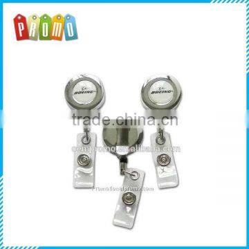 High Quality Metal Retractable Name Badge Holder