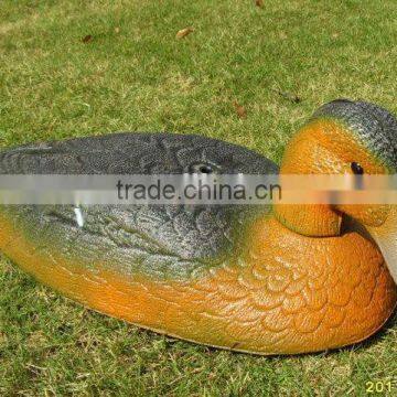 One piece XPE foam duck decoy