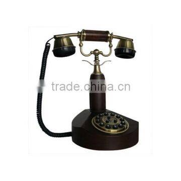 House Black Corded Phone Telephone For Home Decoration