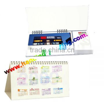 Creative design OEM printing calendar in china 2013