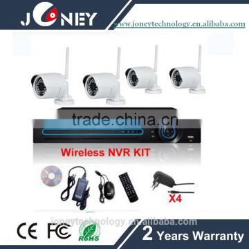 4 ch P2P CCTV Camera Wireless Wifi IP Camera NVR kIT