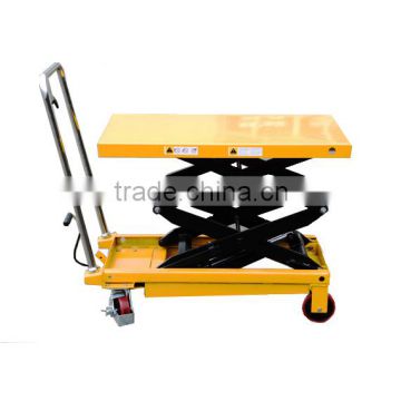 150KG Mini scissor lift table with Max.height 1100mm