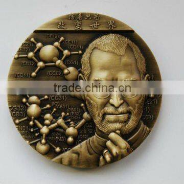 Metal Custom Grey Color Old Coin