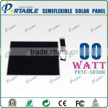 30w solar charger paper for outdoors and emergency uses