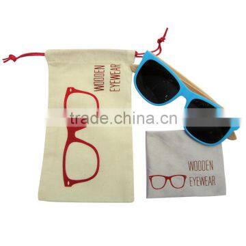 cotton sunglasses pouch