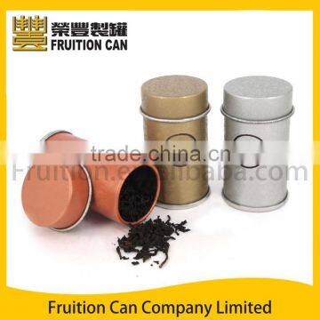 Mini Round Tea Tin Case