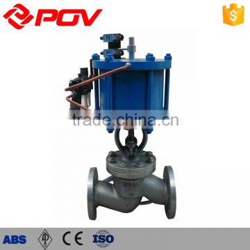 DN80 flange pneumatic stop valve