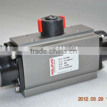 Double acting pneumatic actuator for size 40