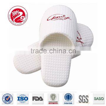 100 percent cotton waffle disposable hotel slipper