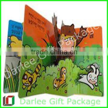 pop up 3d cartoon children hardcover book printing