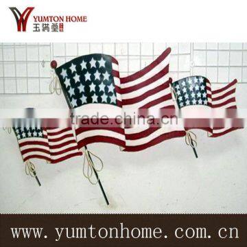 New Arrival metal American star American flag for wholesale