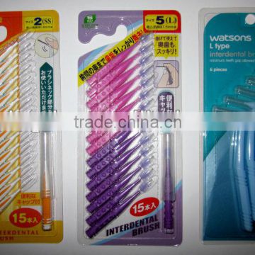 Blister and paper card hot seal toothpick packing machine