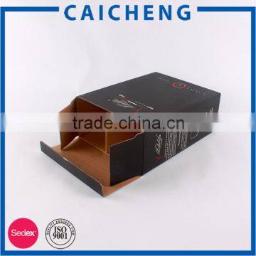 Wine Glass Packing Black Corrugated Wine Glass Box photo-2