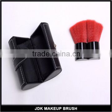 Wholesale Magnetic Makeup Brush, Vegan 2 in 1 Cosmetic Brush, Kabuki Makeup Brush With Cylinder Case