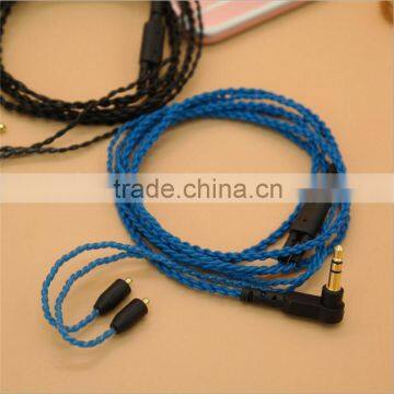 Headset Headphone Earphone Upgrade Cable for Shure SE215 SE315 SE425 SE535 SE846 UE900 DIY Headphone Replacement Cable Line