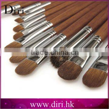 New hotsell professional makeup brush set with wooden long handle