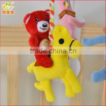 Year of horse China cute fashion Lovely standing Plush ride on horse toys