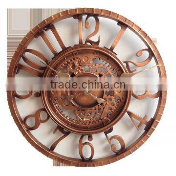 12 Inch Arabic Numeral Clock Polyresin Outdoor Garden Clock photo-3