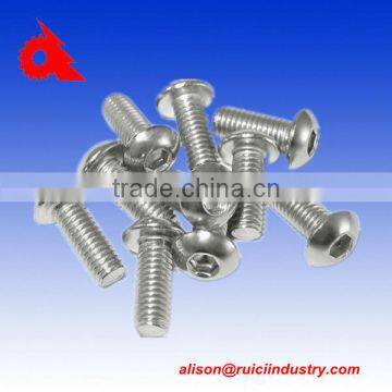 10pcs stainless steel button head socket cap screws