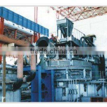 Electric arc furnace for steel-making from sally