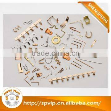 Custom Multi-Slides Press Metal Stamping Parts for Clips, Flat Springs, Battery Contacts photo-5