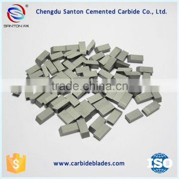 K05 K10 K20 cemented tungsten carbide saw tips for brazing