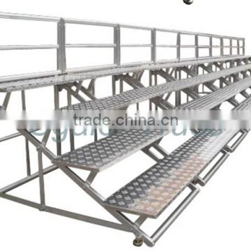 2015 folding and portable choral riser for singer