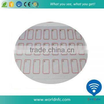 Customized 5X5 Layout RFID Inlay for ISO 14443 A Smart Card