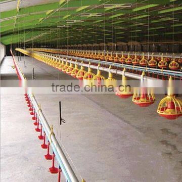 Automatic broiler Pan Feeding System for chickens