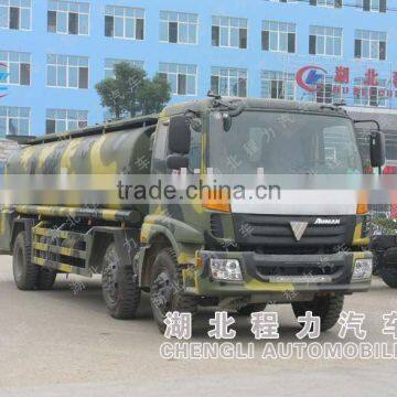 Foton 6*2 military fuel tank truck sale